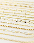 Diamond mesh chain