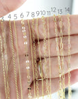 Diamond mesh chain