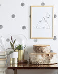 Wall stickers - Watercolor circles