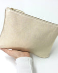 Pochette en cuir luxueux
