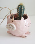 Hanging pot - Flying pig