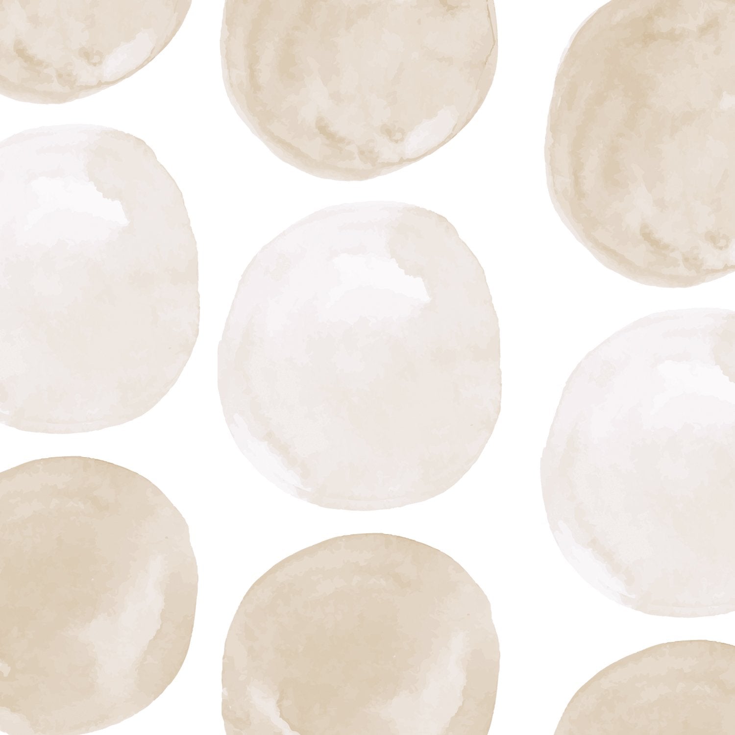 Wall stickers - Watercolor circles