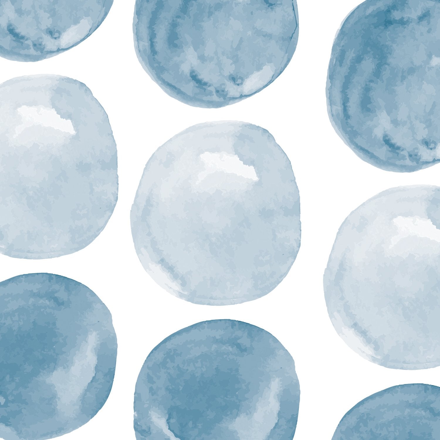 Wall stickers - Watercolor circles