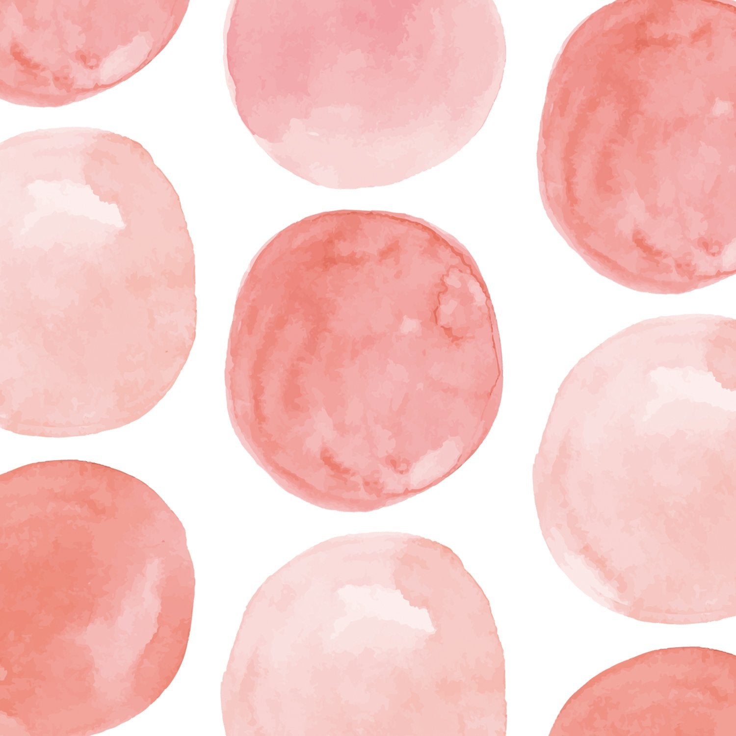 Wall stickers - Watercolor circles