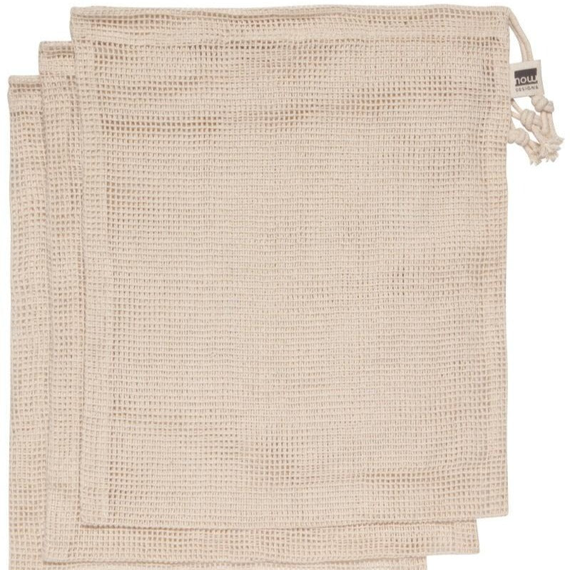 Set of 3 vegetable bags - Natural