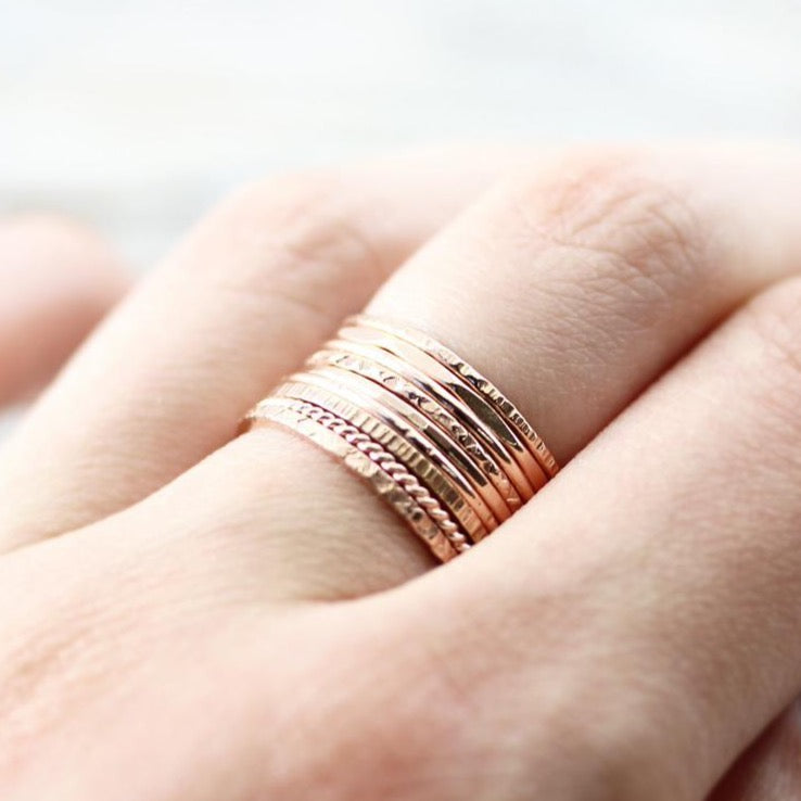 Choice of thin rings 1mm