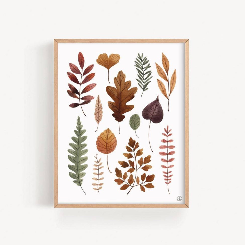 Fall Colors Poster 8x10
