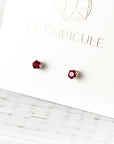 Birthstone earrings