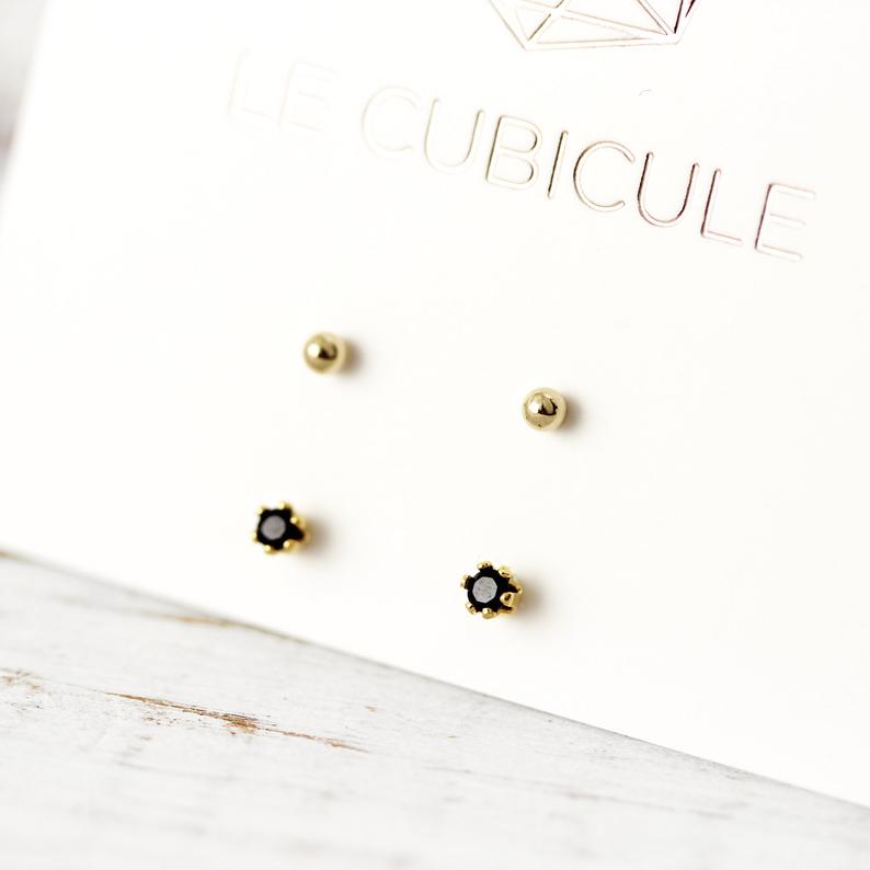 Birthstone earrings