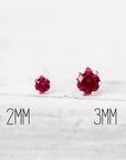 Birthstone earrings