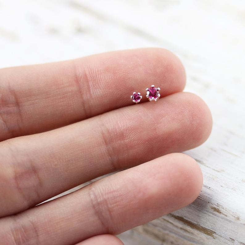 Birthstone earrings