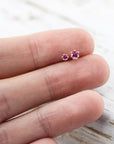Birthstone earrings
