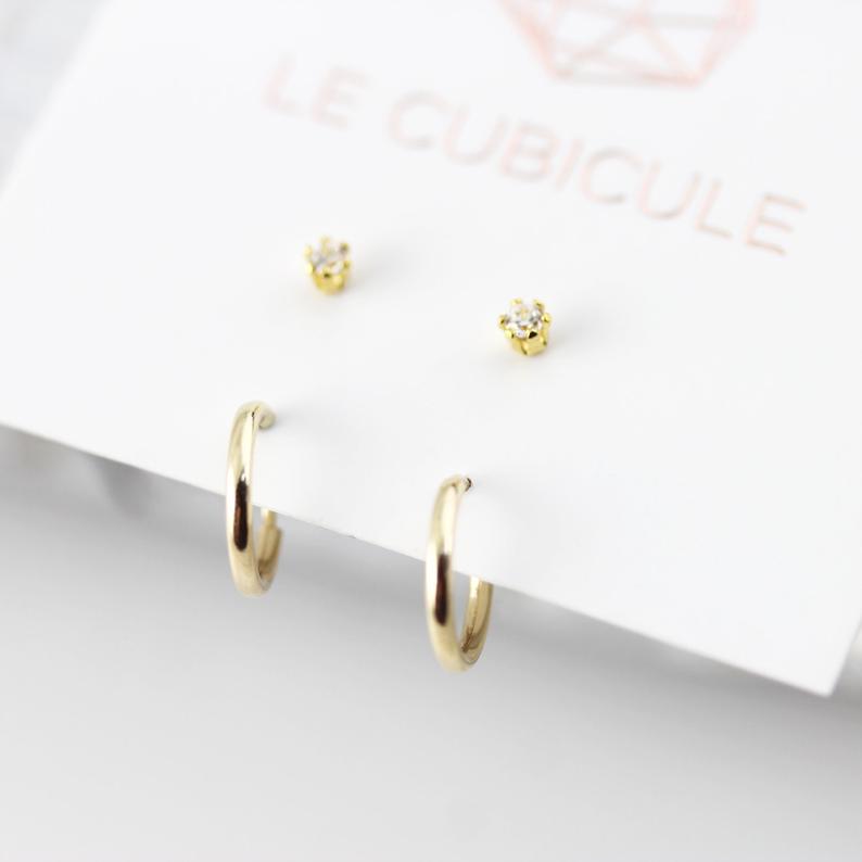 Birthstone earrings