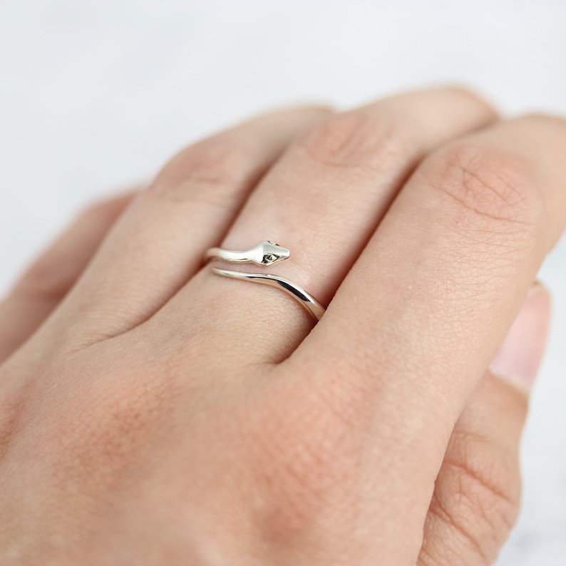 Bague serpent