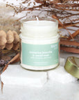 Bougie de soja et coco - Nectarine blanche et corail rose