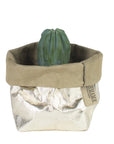 Metallic washable paper bag - Piccolo
