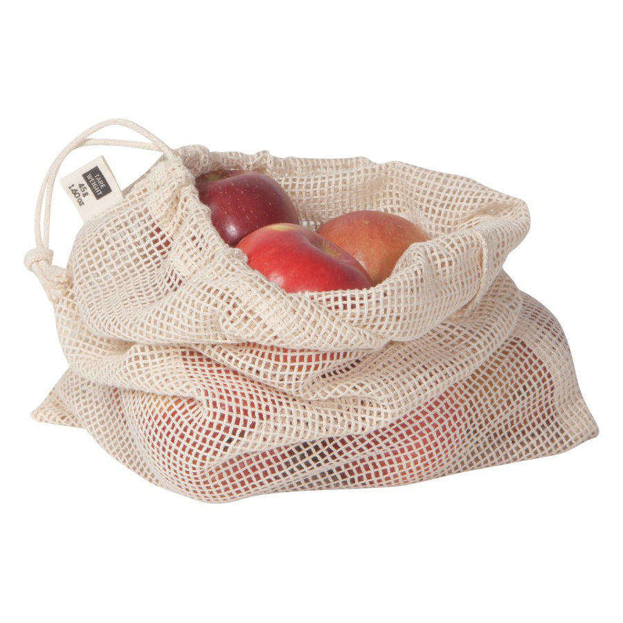 Ensemble de 3 sacs à légumes - Pin