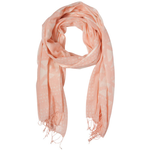 Light pink scarf