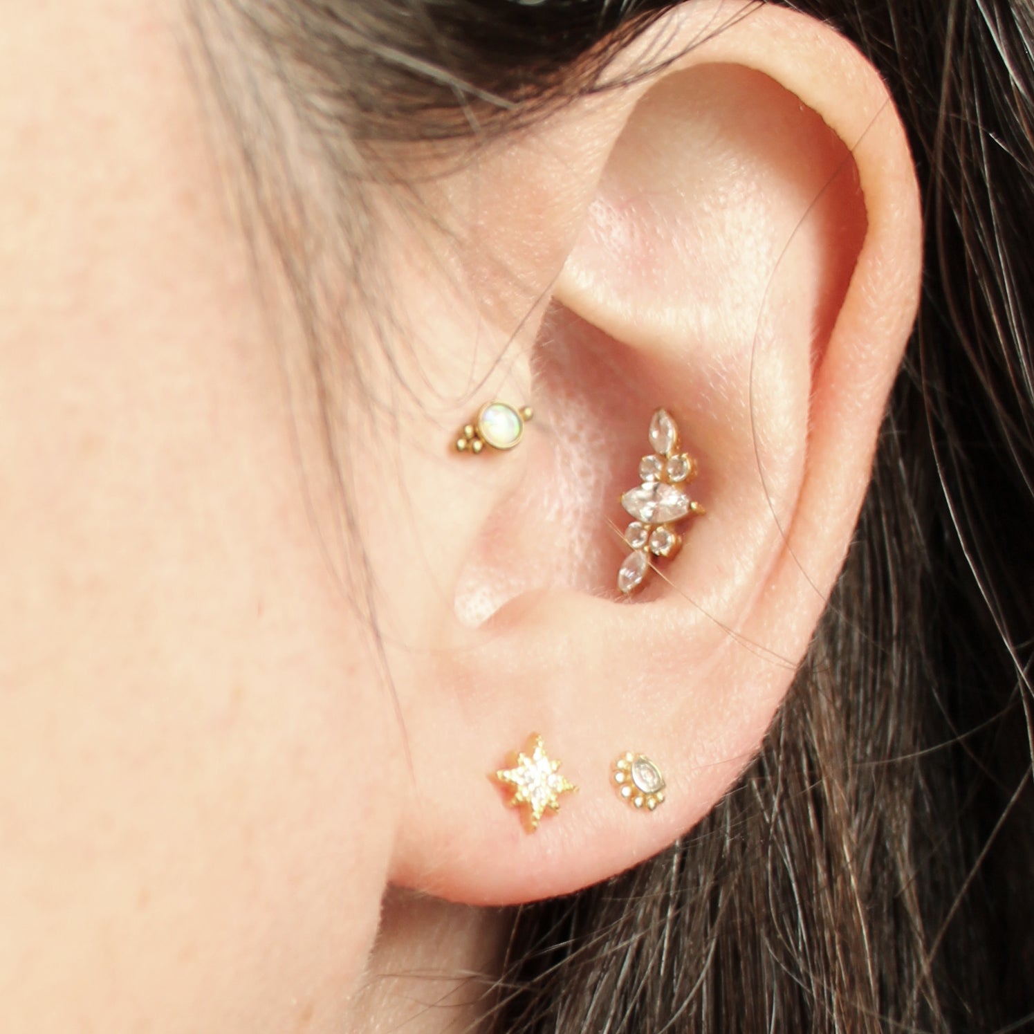 Clous d'oreilles Hestia