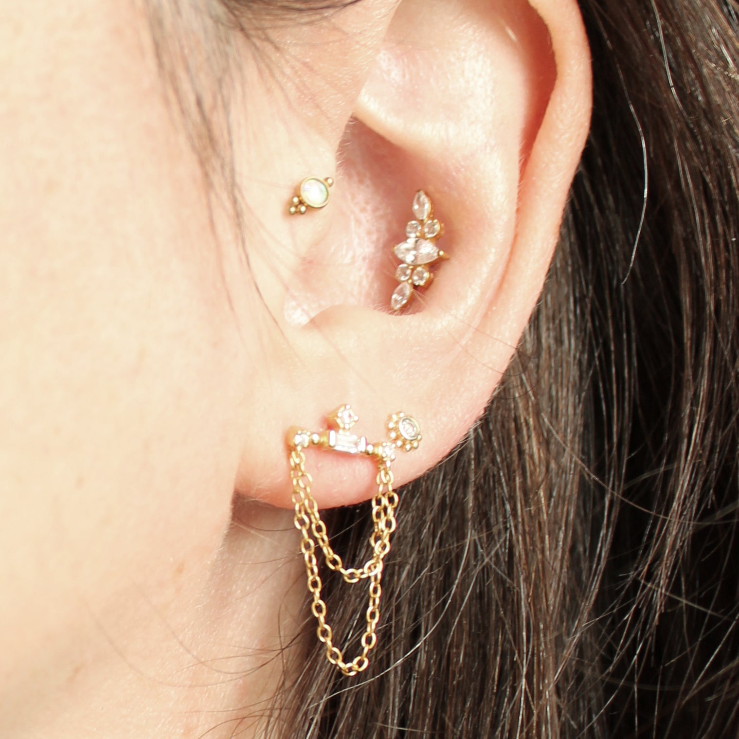Clous d'oreilles Vesta