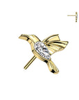 Aeris - ornement en titane pour piercing