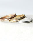 Bague couronnée