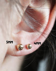 Boucles d'oreilles petits points