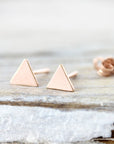 Boucles d'oreilles petits triangles